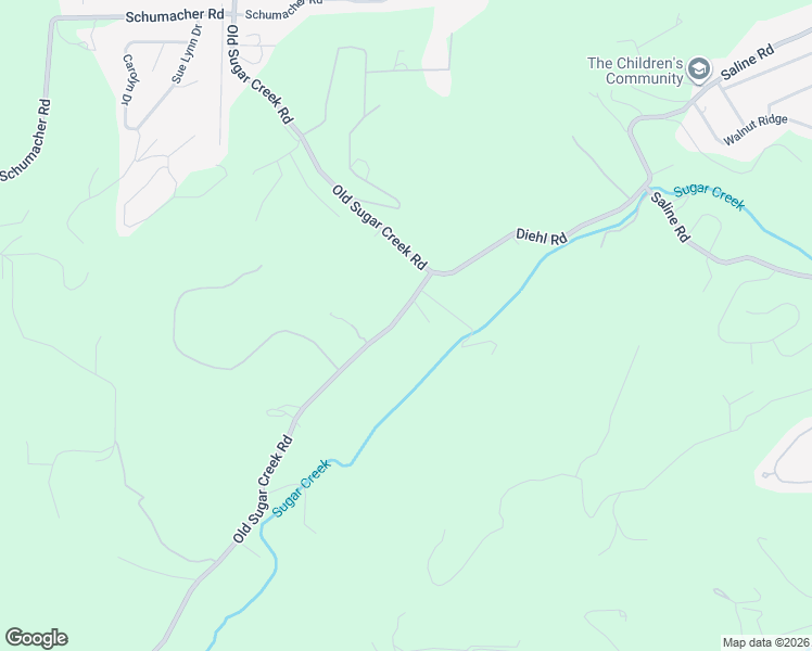 map of restaurants, bars, coffee shops, grocery stores, and more near 2516 Old Sugar Creek Road in Fenton