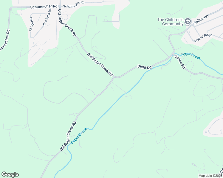 map of restaurants, bars, coffee shops, grocery stores, and more near 2516 Old Sugar Creek Road in Fenton