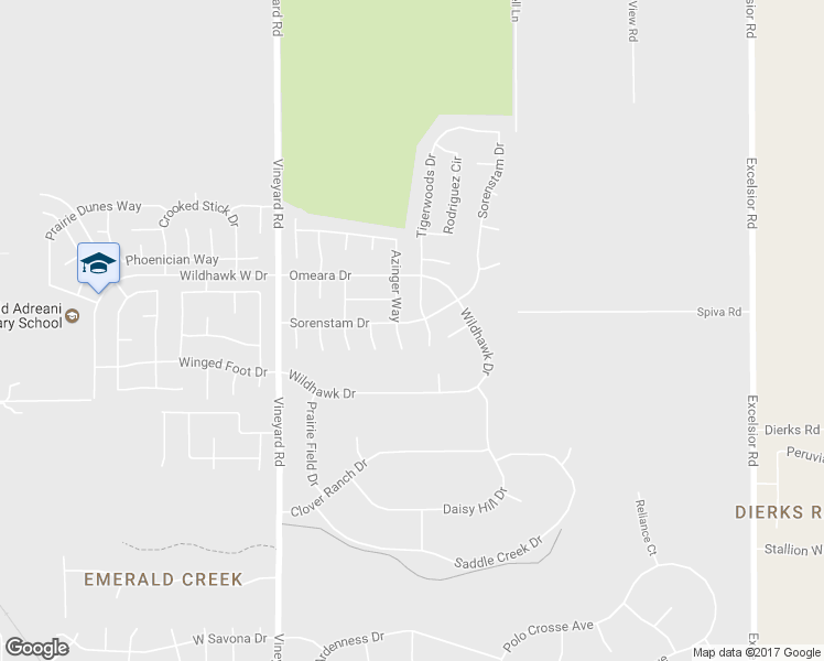 map of restaurants, bars, coffee shops, grocery stores, and more near 10188 Sorenstam Drive in Sacramento