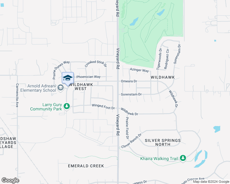 map of restaurants, bars, coffee shops, grocery stores, and more near 10067 Wyatt Ranch Way in Sacramento
