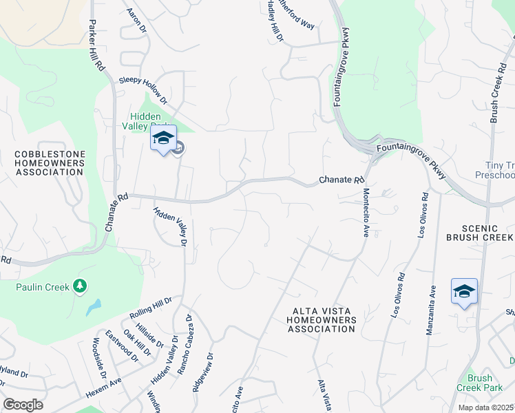 map of restaurants, bars, coffee shops, grocery stores, and more near 2619 Fir Park Way in Santa Rosa
