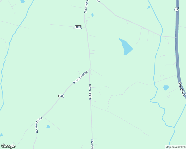 map of restaurants, bars, coffee shops, grocery stores, and more near 13517 Silver Hill Road in Sumerduck