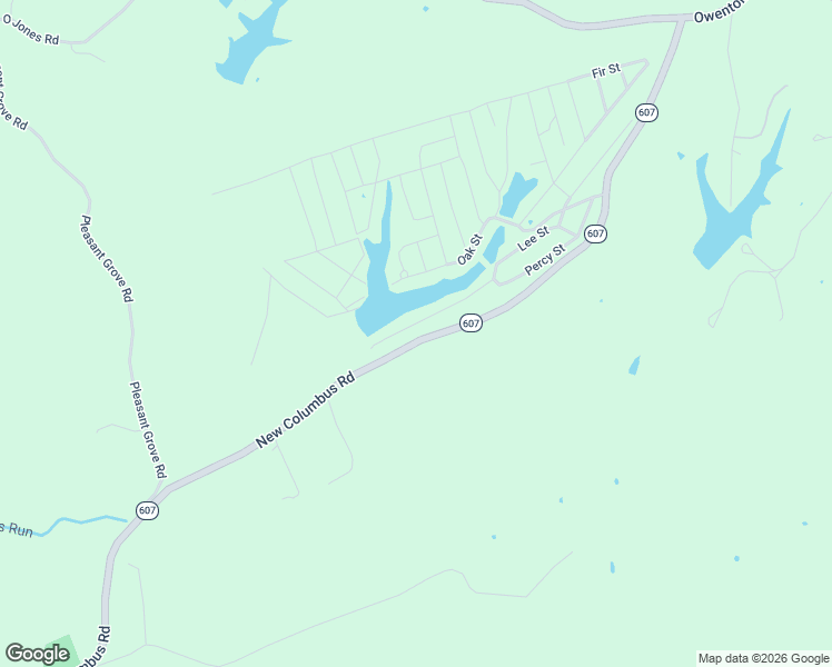 map of restaurants, bars, coffee shops, grocery stores, and more near 260 Lee Street in Corinth