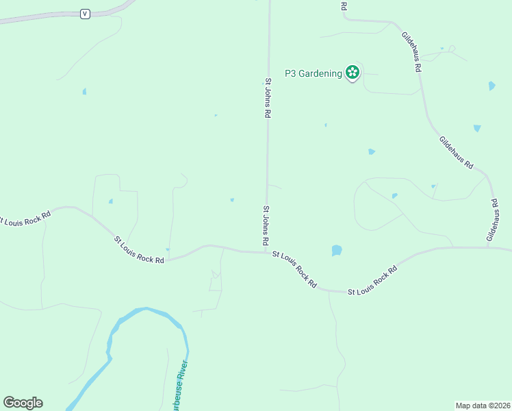 map of restaurants, bars, coffee shops, grocery stores, and more near 5764-5858 Saint Johns Road in Villa Ridge