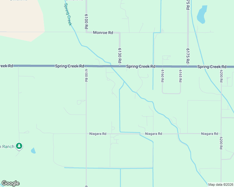 map of restaurants, bars, coffee shops, grocery stores, and more near 15214 6125 Road in Montrose