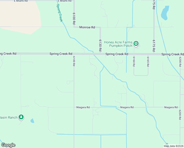 map of restaurants, bars, coffee shops, grocery stores, and more near 15189 6125 Road in Montrose