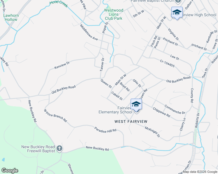 map of restaurants, bars, coffee shops, grocery stores, and more near 100-108 Queen Street in Ashland