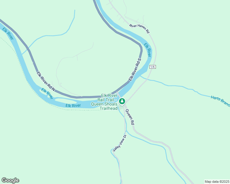 map of restaurants, bars, coffee shops, grocery stores, and more near 399 Elk River Rd N in Clendenin