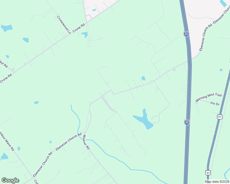 map of restaurants, bars, coffee shops, grocery stores, and more near 1223 Ebenezer Church Road in Memphis