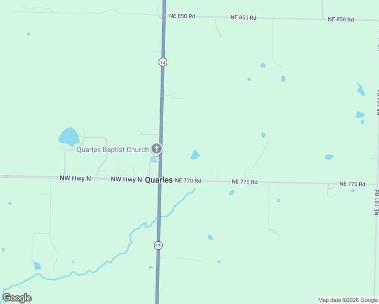 map of restaurants, bars, coffee shops, grocery stores, and more near 7 Northeast 770 Road in Clinton