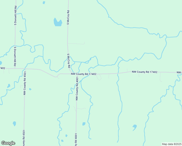 map of restaurants, bars, coffee shops, grocery stores, and more near 3855 Northwest County Road 17402 in Archie