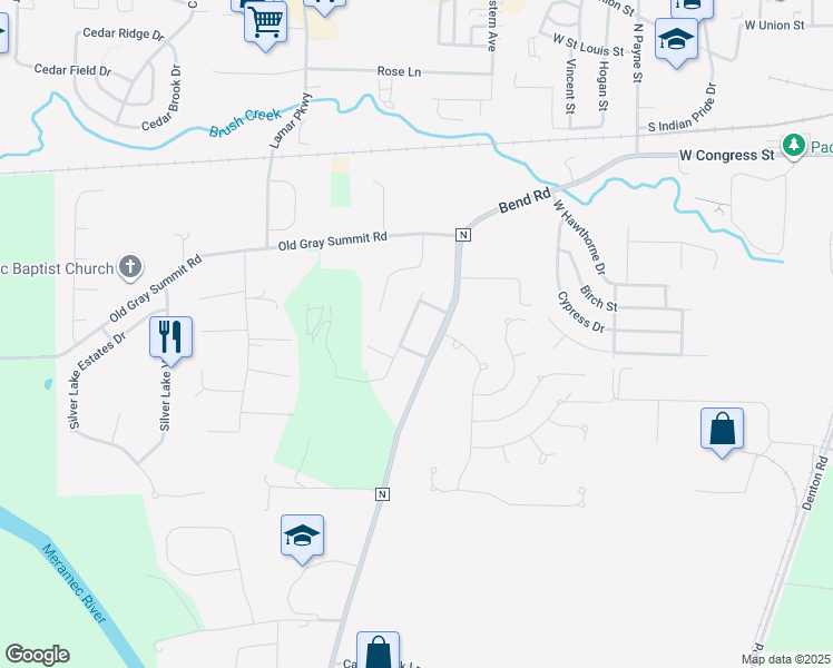 map of restaurants, bars, coffee shops, grocery stores, and more near 1875 Highway North in Pacific