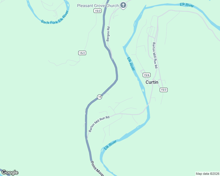 map of restaurants, bars, coffee shops, grocery stores, and more near 2016 Point Mountain Road in Webster Springs