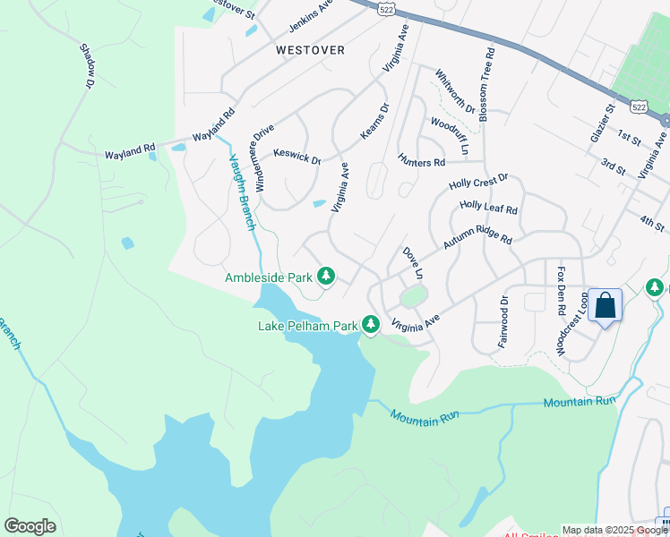 map of restaurants, bars, coffee shops, grocery stores, and more near 873 Ambleside Drive in Culpeper