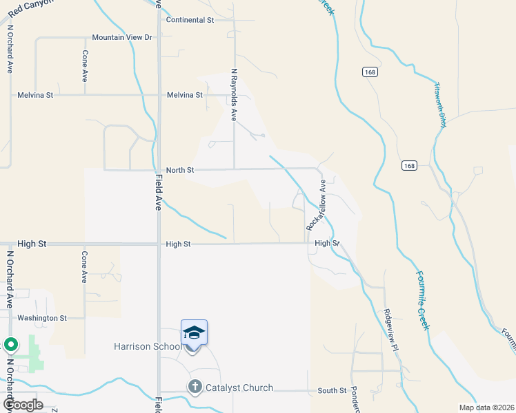 map of restaurants, bars, coffee shops, grocery stores, and more near 1143 Eagles Nest Court in Cañon City