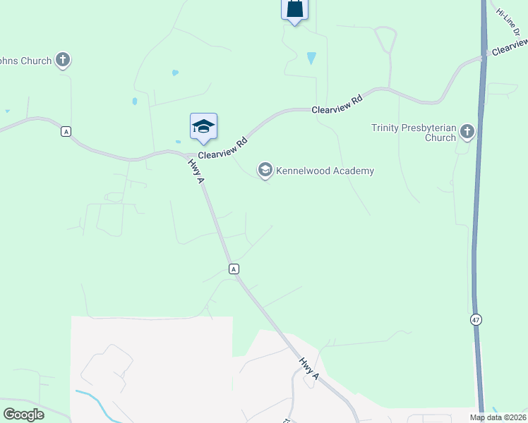 map of restaurants, bars, coffee shops, grocery stores, and more near 109 Choiceland Drive in Union
