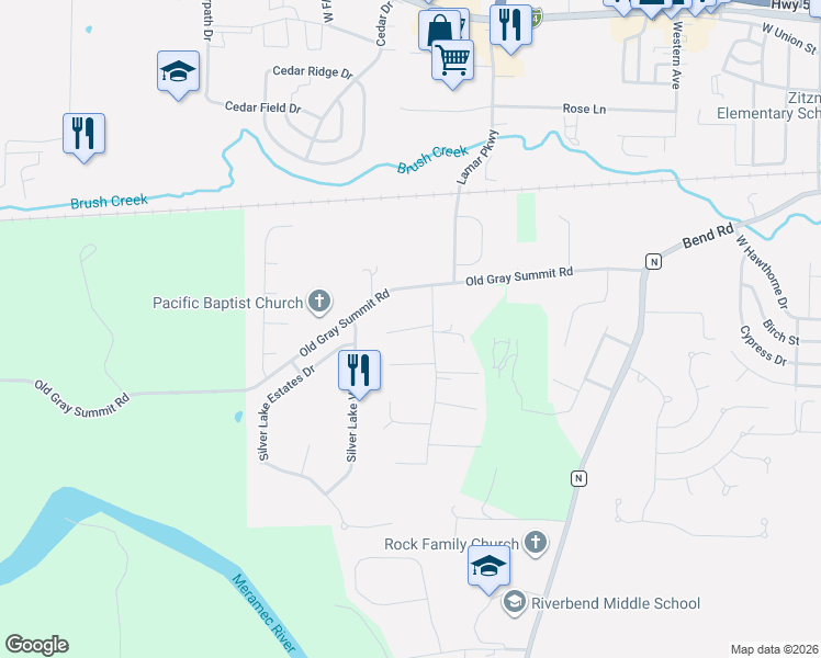 map of restaurants, bars, coffee shops, grocery stores, and more near 1946 Kelly Court in Pacific