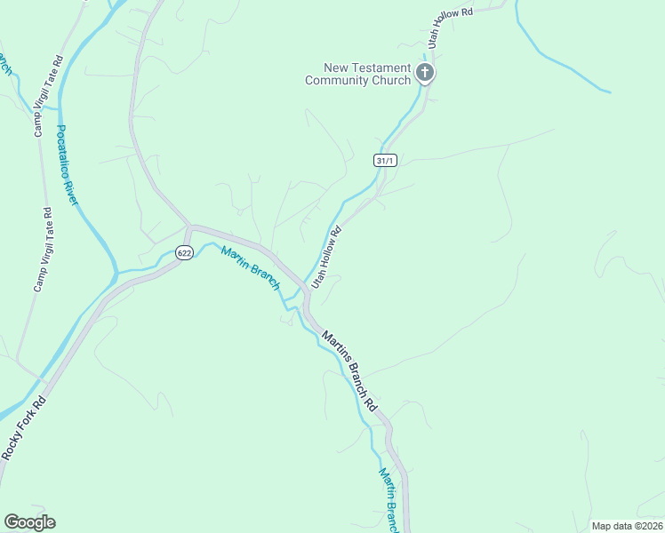 map of restaurants, bars, coffee shops, grocery stores, and more near 145 Utah Hollow Road in Charleston