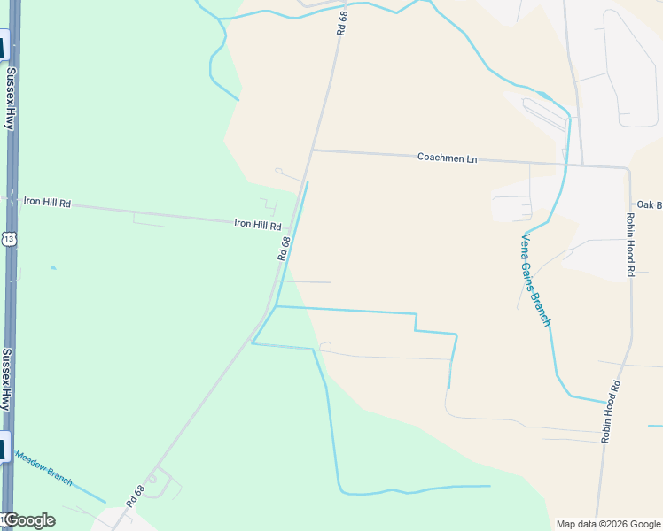 map of restaurants, bars, coffee shops, grocery stores, and more near 36691 Old Stage Road in Delmar