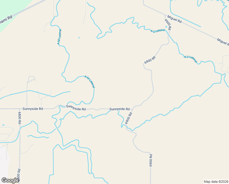 map of restaurants, bars, coffee shops, grocery stores, and more near Sunnyside Road in Montrose
