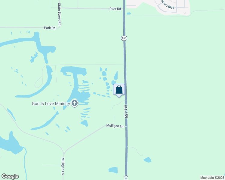 map of restaurants, bars, coffee shops, grocery stores, and more near 2525 South Illinois Street in Belleville