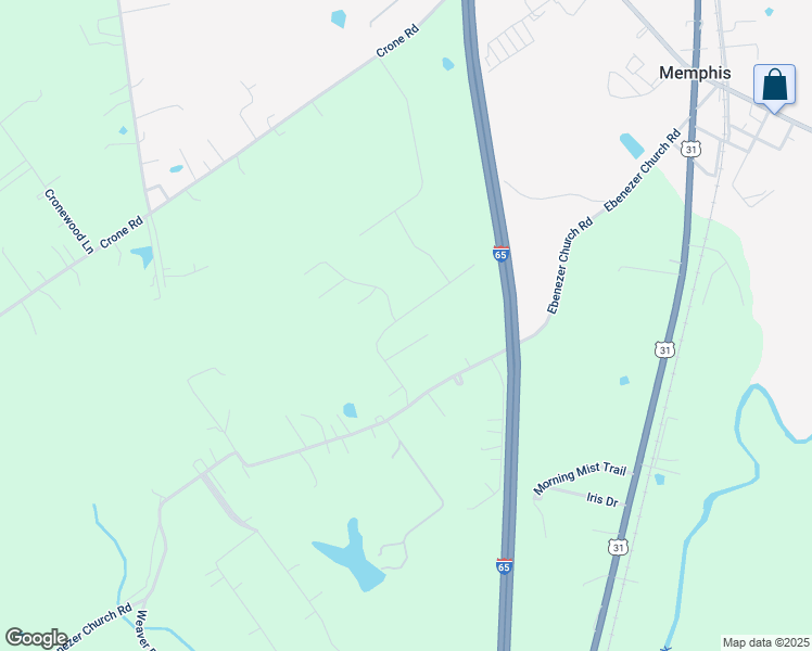 map of restaurants, bars, coffee shops, grocery stores, and more near 820 Graceland Drive in Memphis