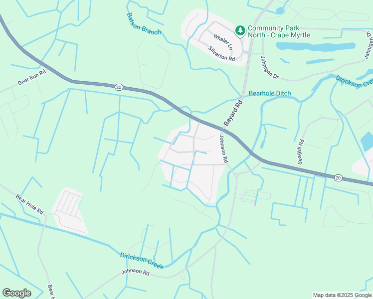 map of restaurants, bars, coffee shops, grocery stores, and more near 32359 West Haven Wood Drive in Frankford