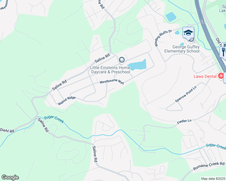 map of restaurants, bars, coffee shops, grocery stores, and more near 14 Summerland Court in Fenton