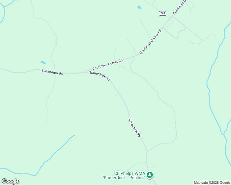 map of restaurants, bars, coffee shops, grocery stores, and more near 5825 Sumerduck Road in Remington