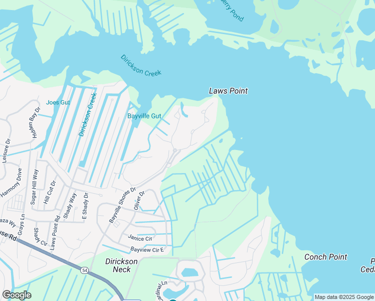 map of restaurants, bars, coffee shops, grocery stores, and more near 1066 Ocean Vista Drive in Selbyville