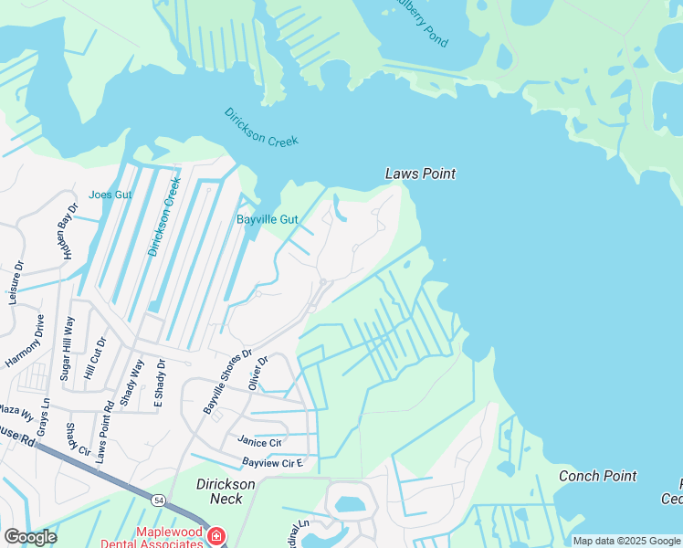 map of restaurants, bars, coffee shops, grocery stores, and more near 38277 Ocean Vista Drive in Selbyville