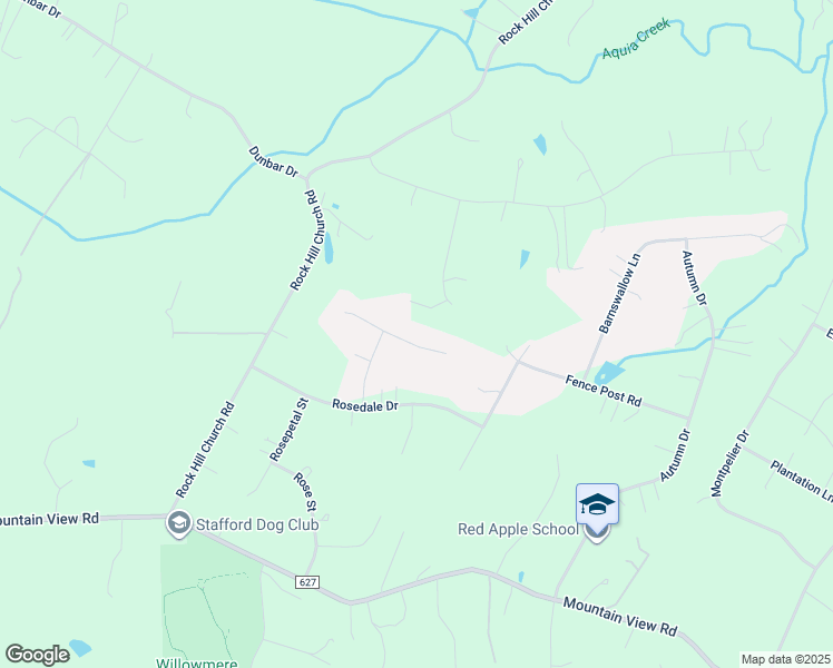 map of restaurants, bars, coffee shops, grocery stores, and more near 14 Franklin Street in Stafford