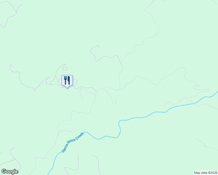 map of restaurants, bars, coffee shops, grocery stores, and more near 1369 Los Alamos Road in Santa Rosa