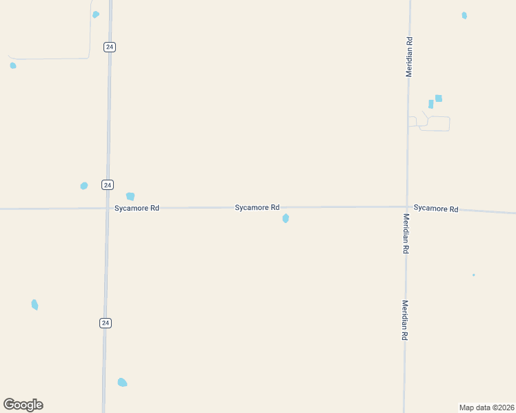 map of restaurants, bars, coffee shops, grocery stores, and more near 23483 Sycamore Road in Hoyleton