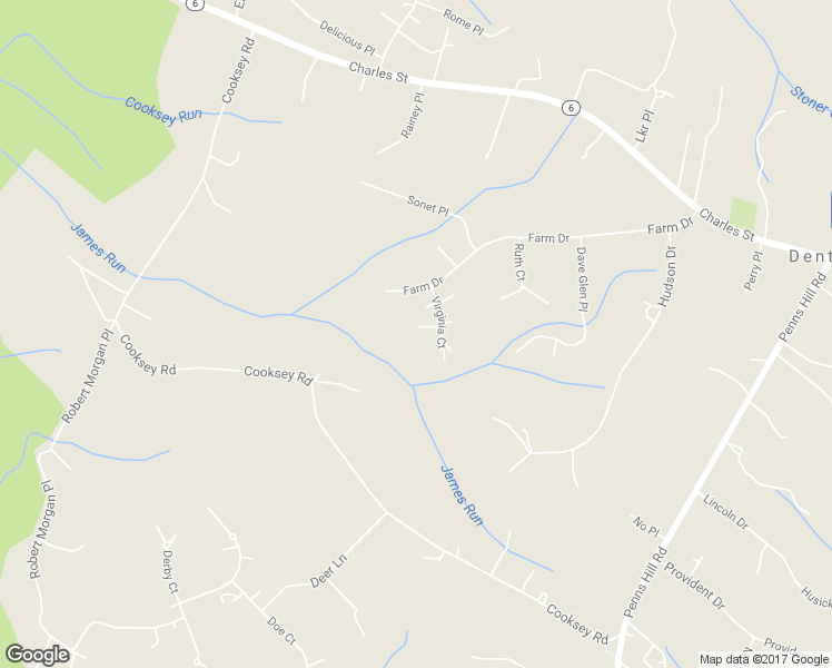 map of restaurants, bars, coffee shops, grocery stores, and more near 8415 Virginia Court in La Plata