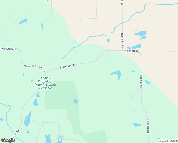 map of restaurants, bars, coffee shops, grocery stores, and more near 2912 Rentchler Road in Belleville