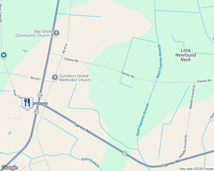 map of restaurants, bars, coffee shops, grocery stores, and more near 36986 Wells Lane in Millsboro