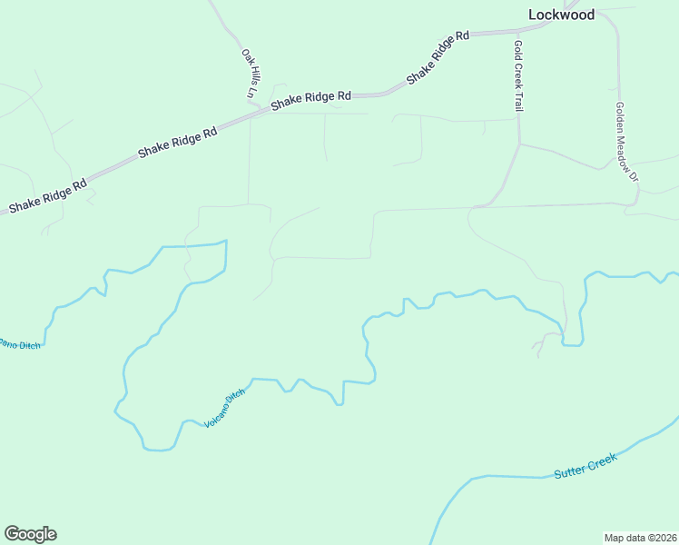 map of restaurants, bars, coffee shops, grocery stores, and more near 18650 Gold Creek Trail in Volcano