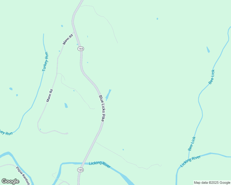 map of restaurants, bars, coffee shops, grocery stores, and more near 4015 Blue Licks Pike in Mount Olivet