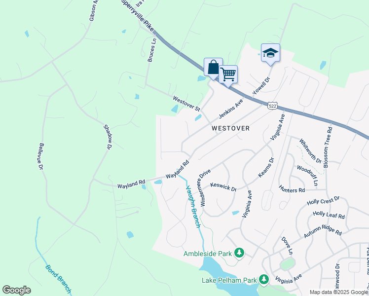 map of restaurants, bars, coffee shops, grocery stores, and more near 181 Jenkins Avenue in Culpeper