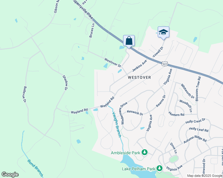 map of restaurants, bars, coffee shops, grocery stores, and more near 181 Jenkins Avenue in Culpeper