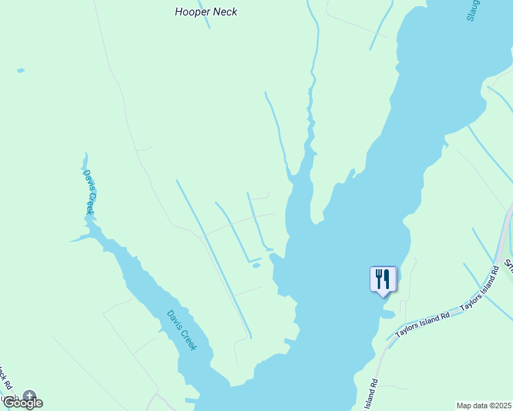map of restaurants, bars, coffee shops, grocery stores, and more near 4465 Pine Top Road in Taylors Island