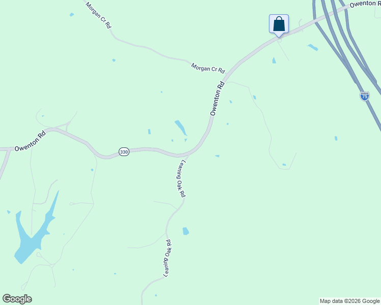 map of restaurants, bars, coffee shops, grocery stores, and more near 2375 Owenton Road in Corinth