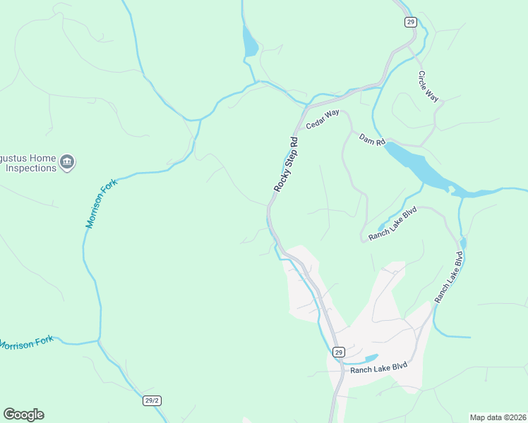 map of restaurants, bars, coffee shops, grocery stores, and more near 1943 Rocky Step Road in Putnam County