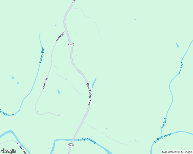 map of restaurants, bars, coffee shops, grocery stores, and more near 4015 Blue Licks Pike in Mount Olivet