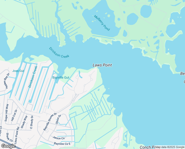 map of restaurants, bars, coffee shops, grocery stores, and more near 1121 Ocean Vista Drive in Selbyville