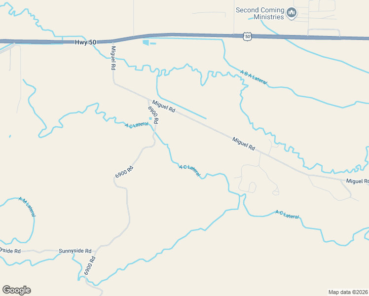 map of restaurants, bars, coffee shops, grocery stores, and more near 69357 Miguel Road in Montrose
