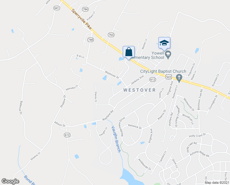 map of restaurants, bars, coffee shops, grocery stores, and more near 201 Meadows Court in Culpeper