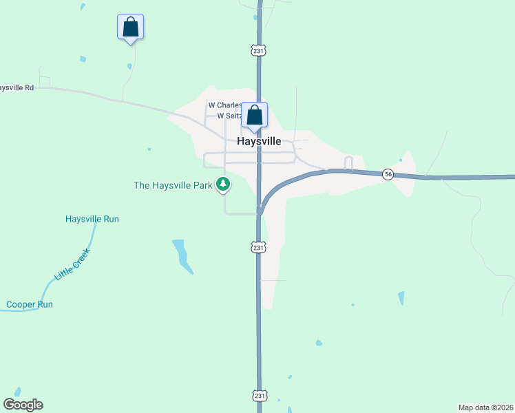 map of restaurants, bars, coffee shops, grocery stores, and more near 7000-7032 Market St in Jasper