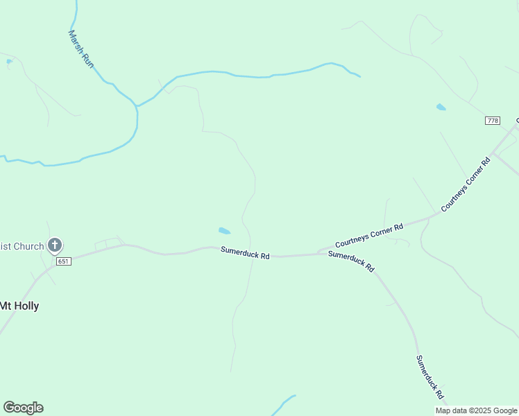 map of restaurants, bars, coffee shops, grocery stores, and more near 13386 East T Smith Lane in Remington